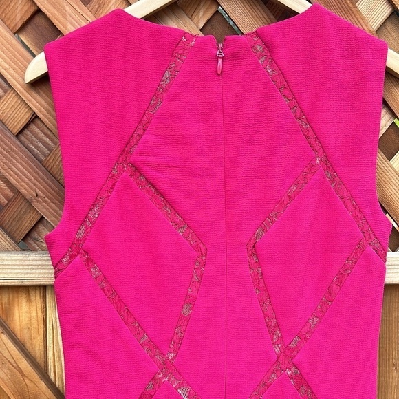 BCBGMAXAZRIA Alesia Nude Tulle Insert Gown Maxi Length Prom or Formal Sz 4 - Picture 11 of 11